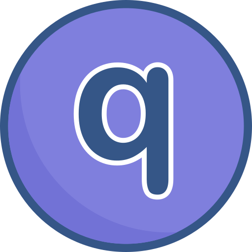 文字q Generic Outline Color icon