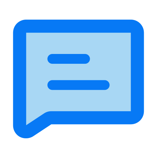 bubble chat Generic Outline Color icon
