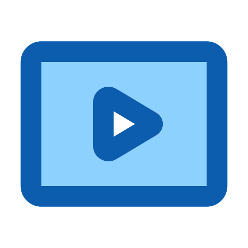lettore video Generic Blue icona