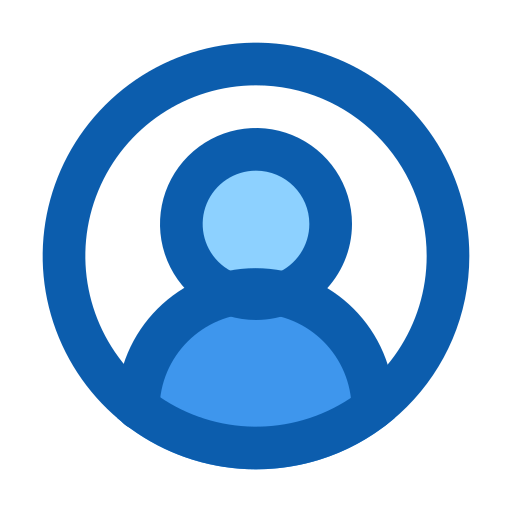Profile Generic Blue icon