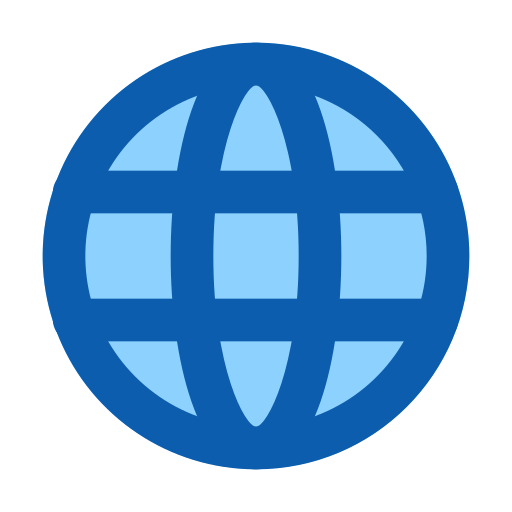 webサイト Generic Blue icon