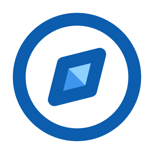 探検 Generic Blue icon
