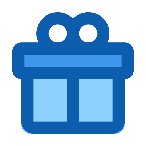 Gift Generic Blue icon