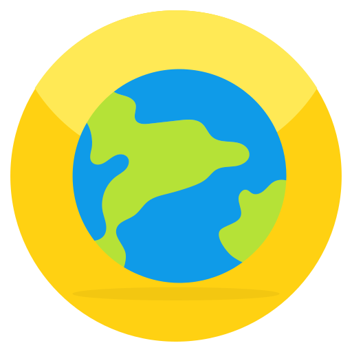 glob Generic Flat ikona