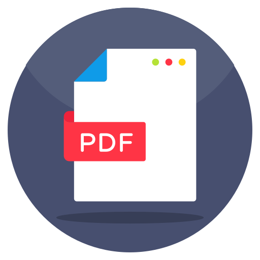 file pdf Generic Flat icona