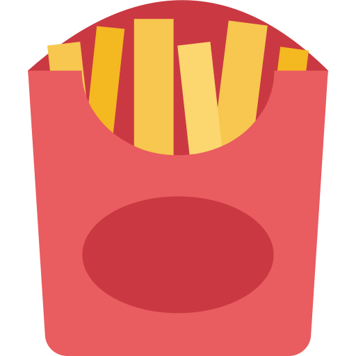 Chips Generic Flat icon