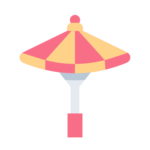 paraplu Generic Flat icoon