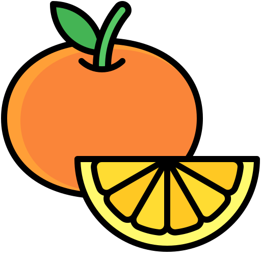 mandarin Generic Outline Color icon