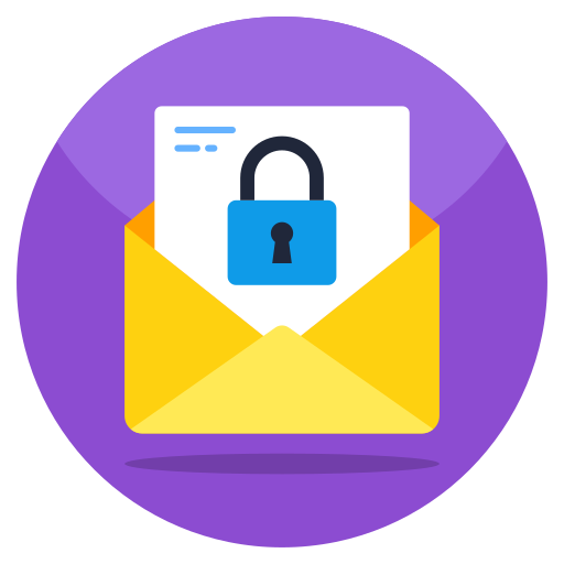 Confidential email Generic Flat icon