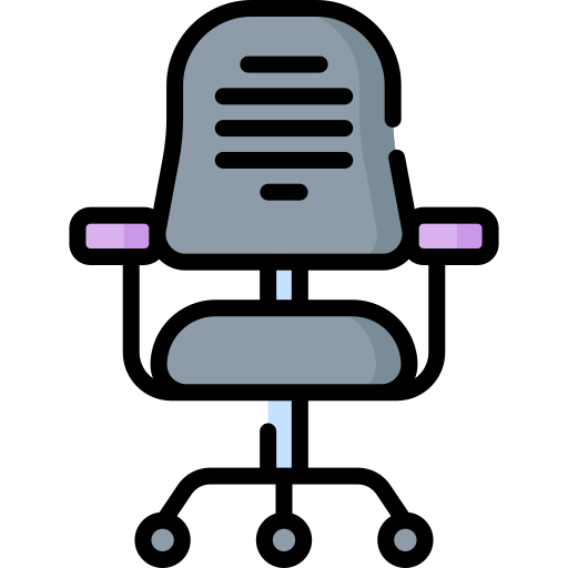 사무실 의자 Special Lineal color icon