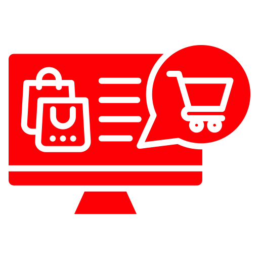 Online shopping Generic Simple Colors icon
