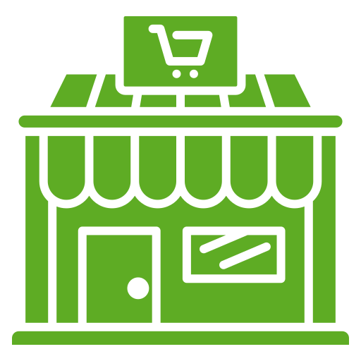 Retail store Generic Simple Colors icon