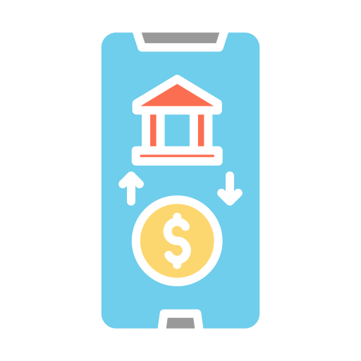 Мобильный банкинг Generic Flat иконка