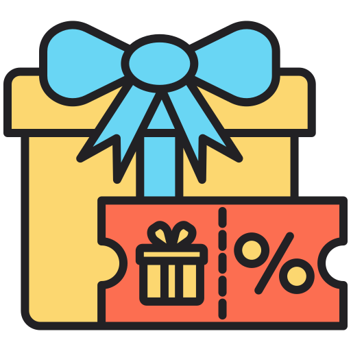 geschenkgutschein Generic Outline Color icon