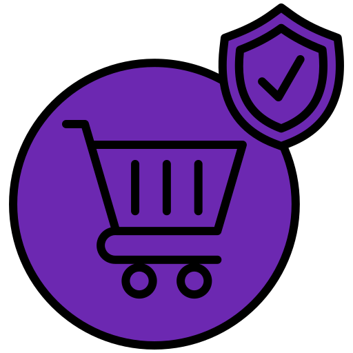 Secure shopping Generic Outline Color icon