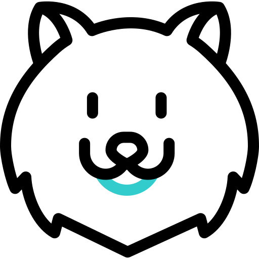 Samoyed Basic Accent Outline icon