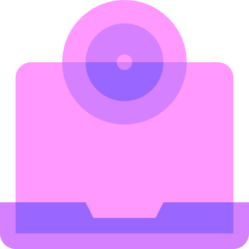 computer Basic Sheer Flat icoon