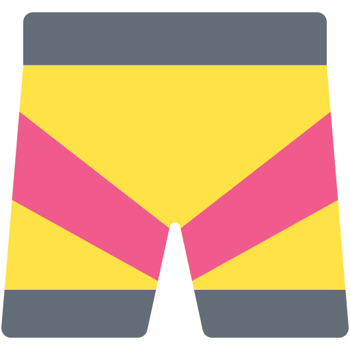 pantalones cortos Generic Flat icono