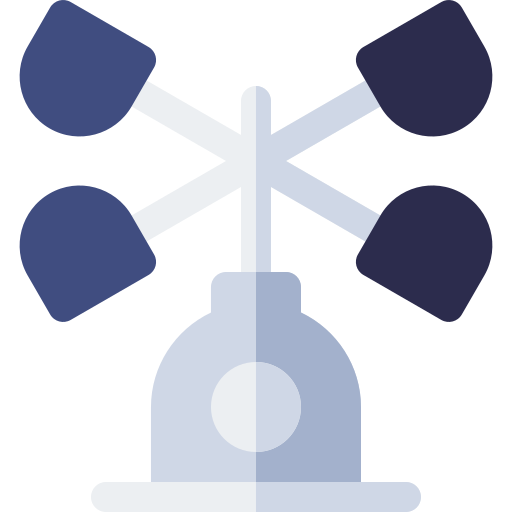 windmesser Basic Rounded Flat icon