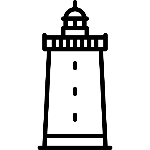 faro de kermorvan francia Special Lineal icono