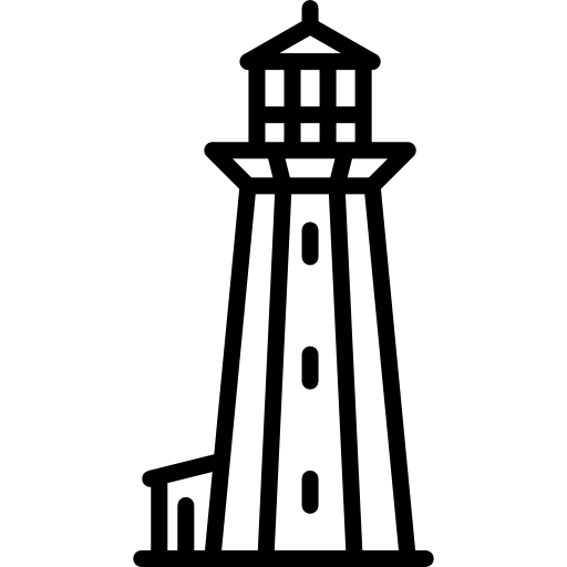 peggys point leuchtturm kanada Special Lineal icon