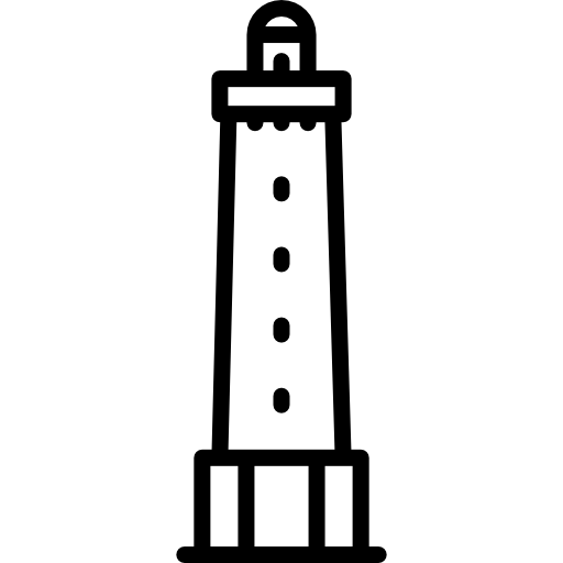 latarnia morska le phare de kereon francja Special Lineal ikona