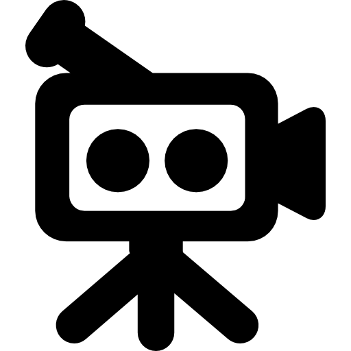 camara de video  icono