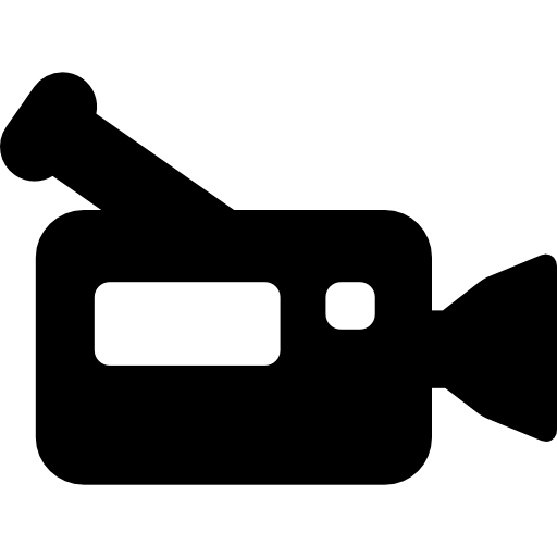 caméra vidéo  Icône