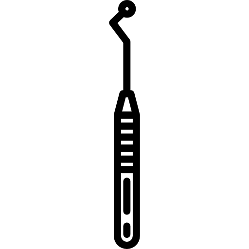 sonda dentale  icona