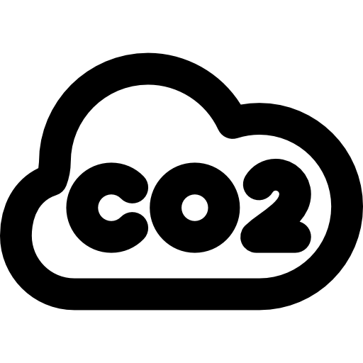 co2 Curved Lineal icona