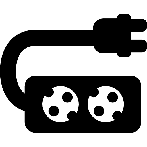 cable de extensión  icono