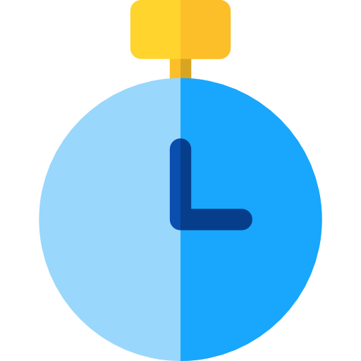 Chronometer Basic Rounded Flat icon