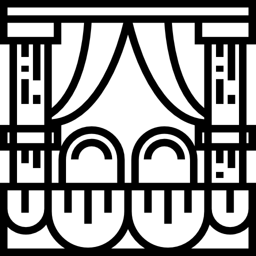 siedzenia Detailed Straight Lineal ikona