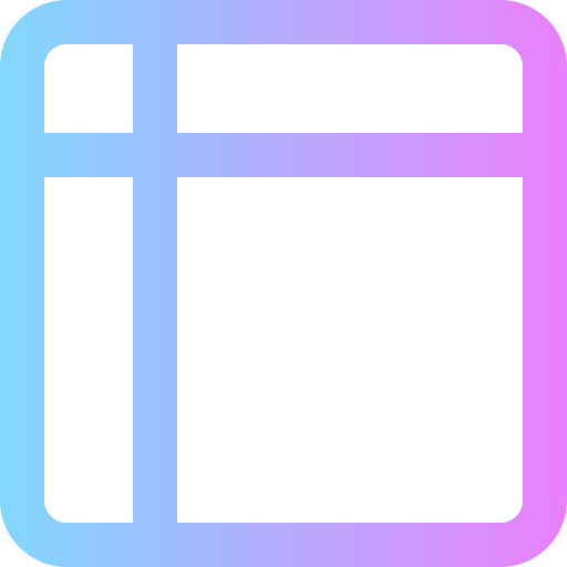 mesa Super Basic Rounded Gradient icono