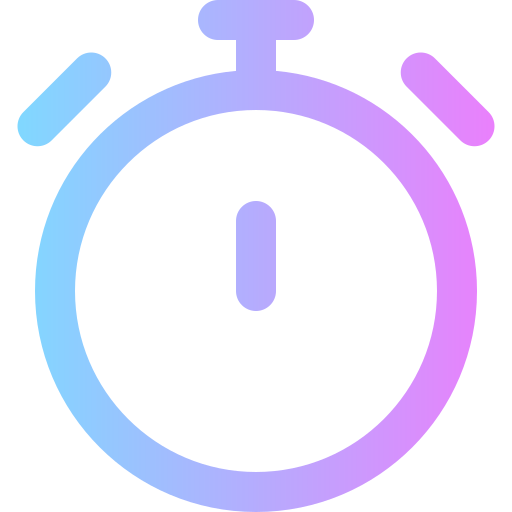 cronómetro Super Basic Rounded Gradient icono