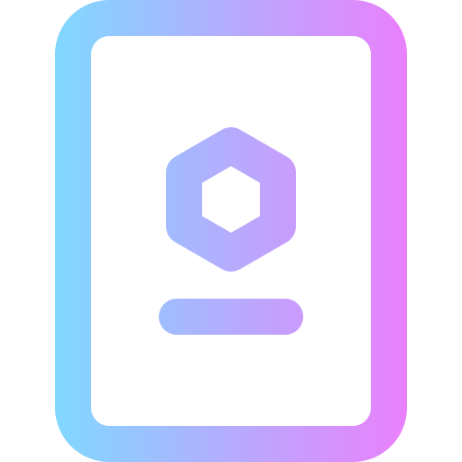 Document Super Basic Rounded Gradient icon