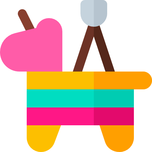 piñata Basic Rounded Flat icono