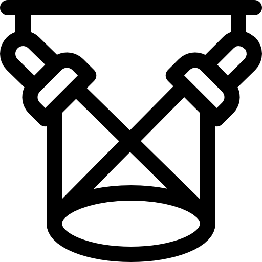 riflettore Basic Rounded Lineal icona