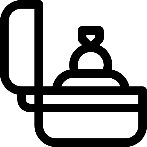 指輪 Basic Rounded Lineal icon