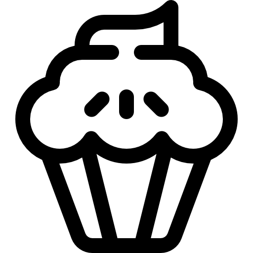 muffinka Basic Rounded Lineal ikona