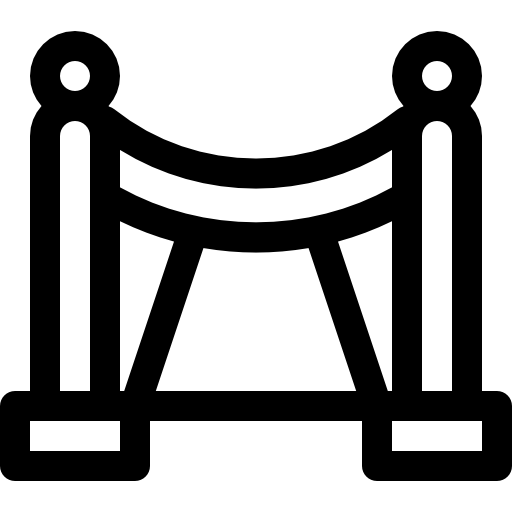 bariera Basic Rounded Lineal ikona