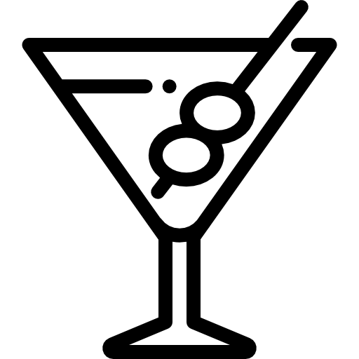 マティーニ Detailed Rounded Lineal icon