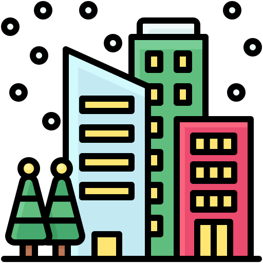 stadt Generic Outline Color icon
