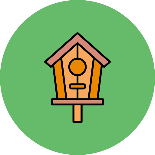 Bird house Generic Outline Color icon