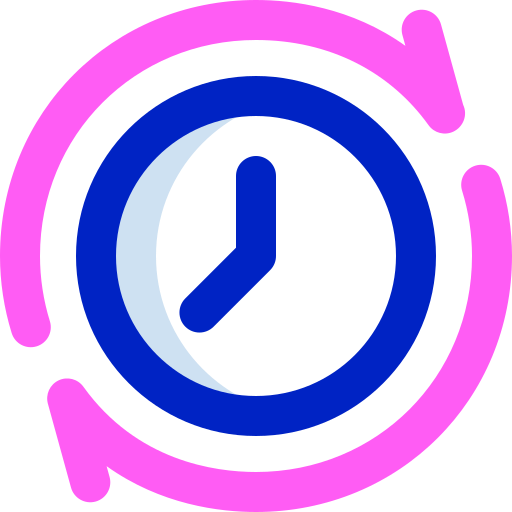 Время заранее Super Basic Orbit Color иконка