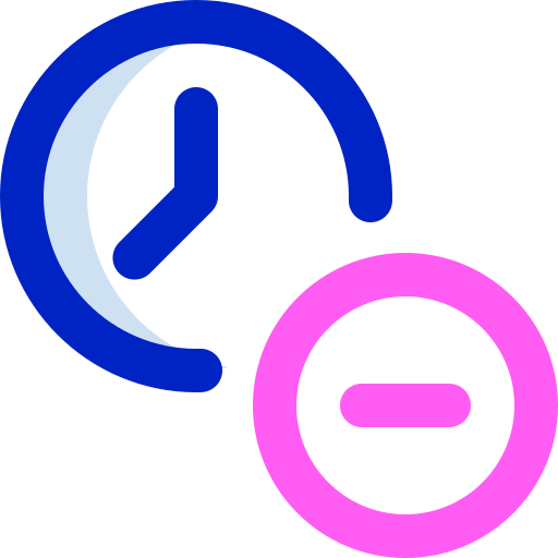 Часы Super Basic Orbit Color иконка