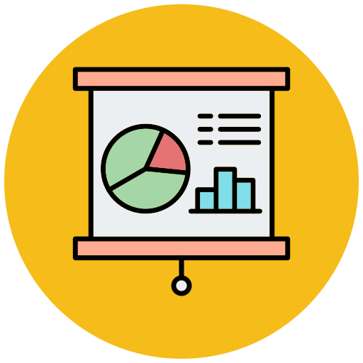 Data Analytics Generic Outline Color icon