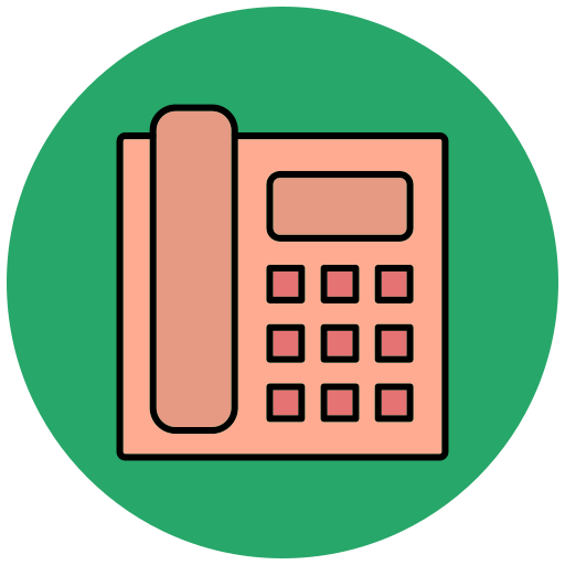 telefon Generic Outline Color icon