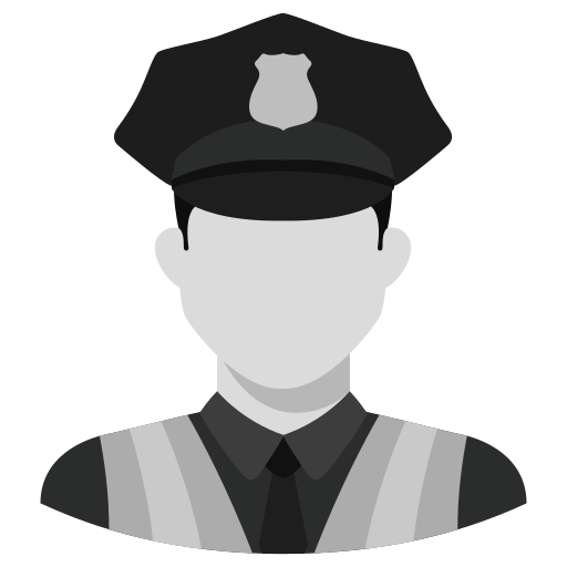 policja Generic Grey ikona