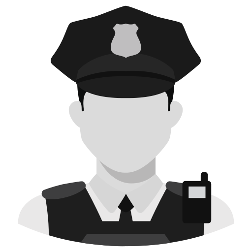 police Generic Grey Icône